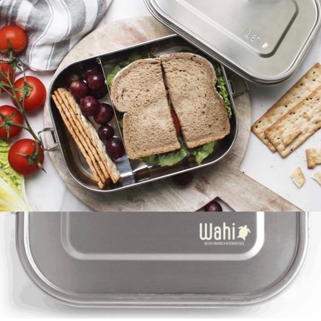 Wahi Leak-proof Stainless Bento Box