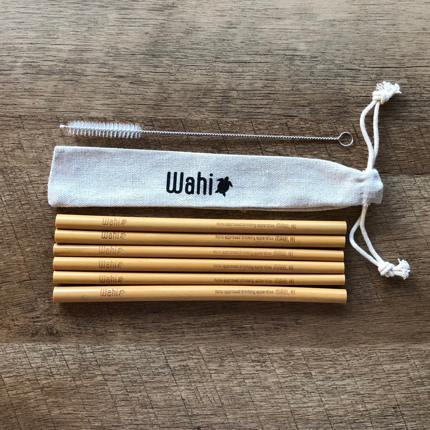 Wahi Straw 6 Pack Traveler