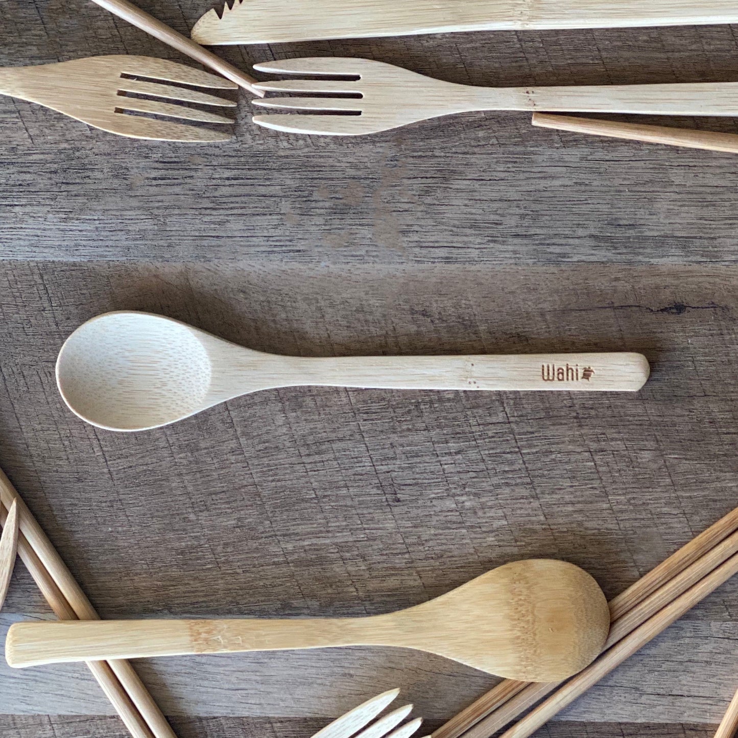 Wahi Bamboo Spoon (single)