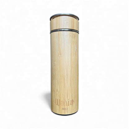 Bamboo Insulated Thermos with Removable Tea Infuser